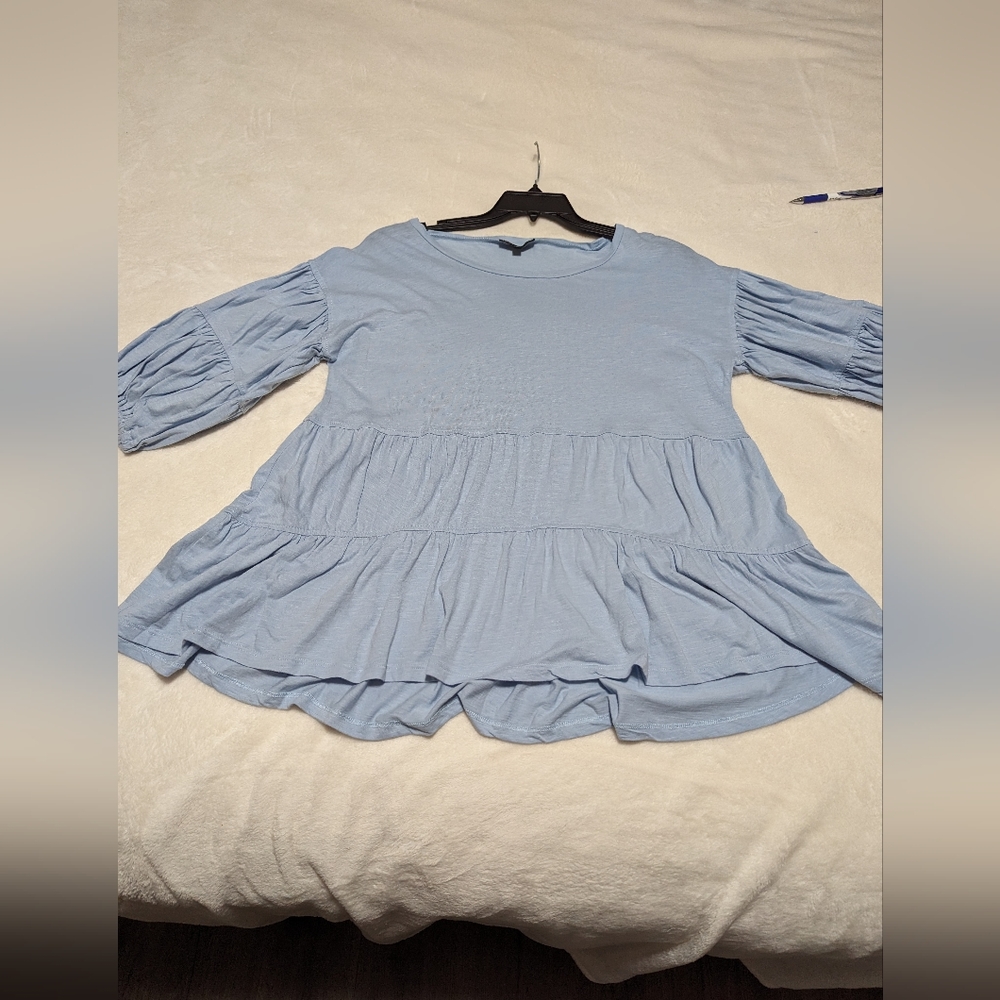 - - DG2 Dianne Gillman with puffy 3/4 sleeves. Baby blue colour. Size… - Picture 8 of 8